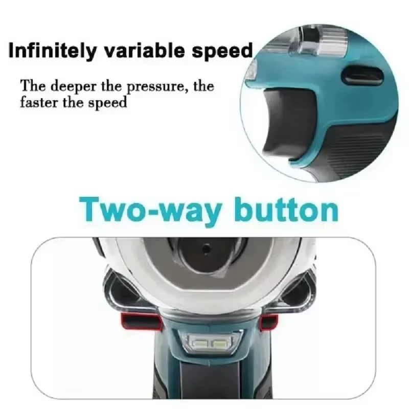 Makita DTW300 18V ensemble d'outils puissance sans brosse grande clé sans fil 330Nm couple canon à v