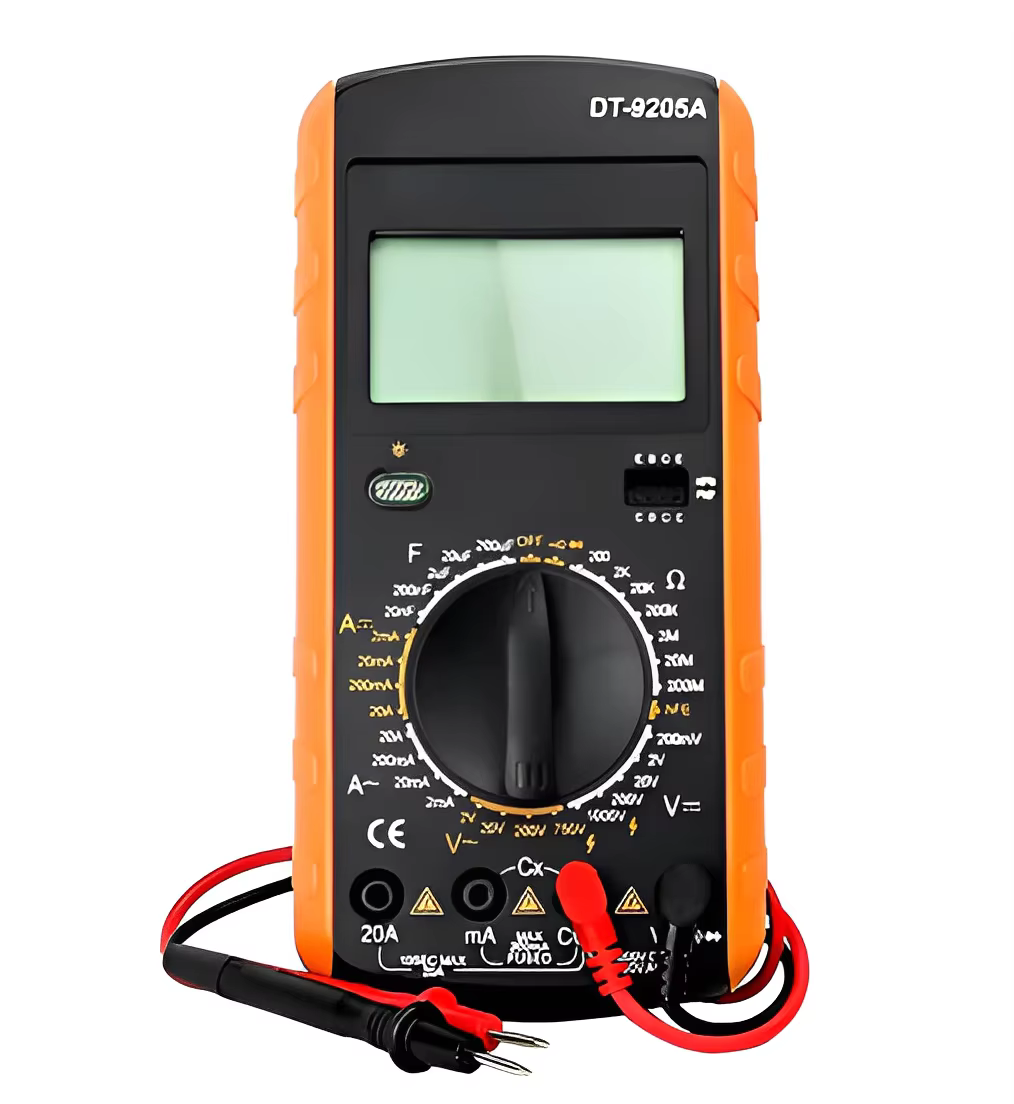 Multimètre numérique portable professionnel C/capimètre E Beep Bateria Cabo TesteMediction Display -