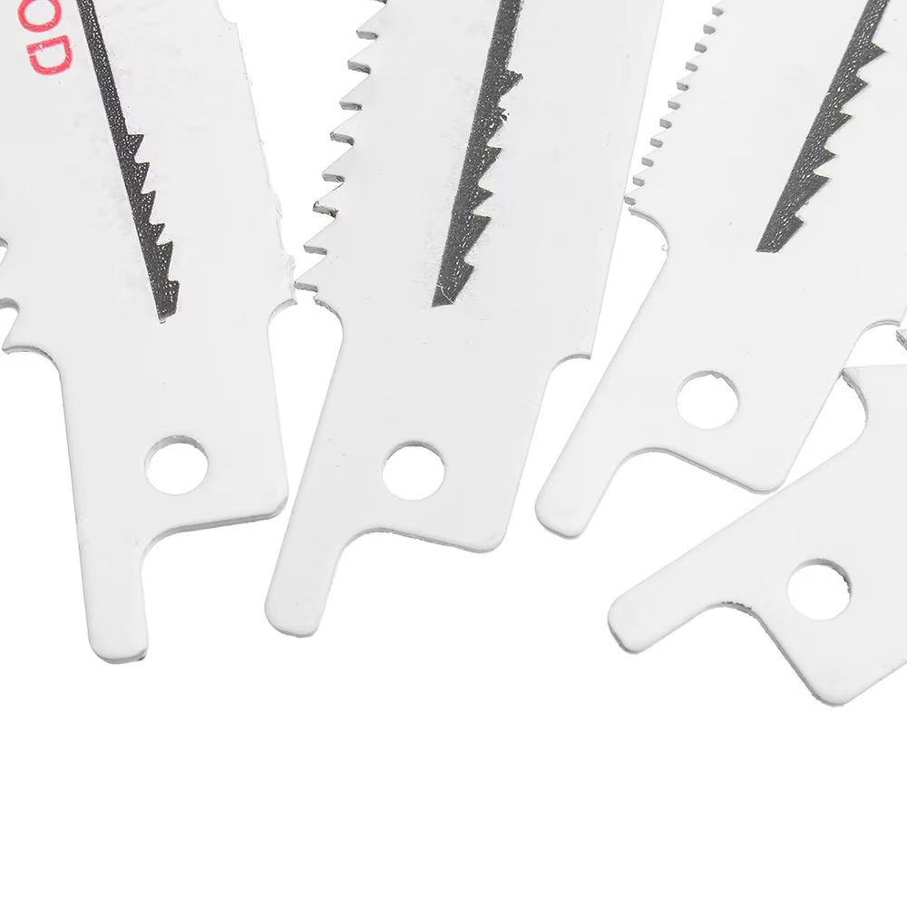 STONEGO 10 pièces lame de scie alternative lames de scie sauteuse pour coupe du bois/métal outils de