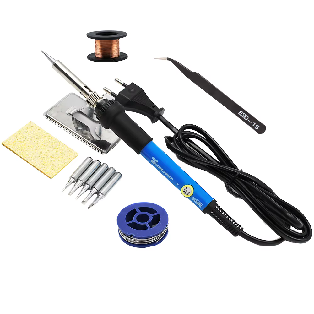 Vente chaude 220 V 110 V 60 W Température Réglable À Souder Électrique Fer À Souder À Souder Station
