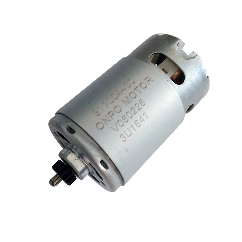 ONBAG-Perceuse à percussion électrique sans fil, 18V,14 dents, moteur à engrenages 317004430 DC, peu