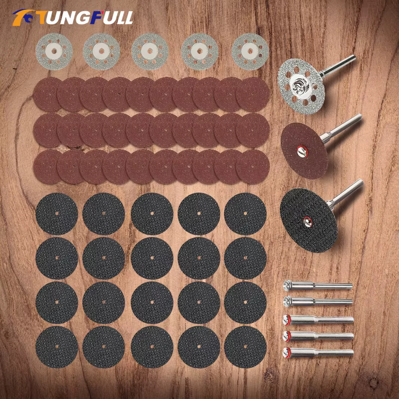 Disques de coupe pour accessoires Dremel, Mini perceuse, disque de meulage, têtes d'outils de gravur