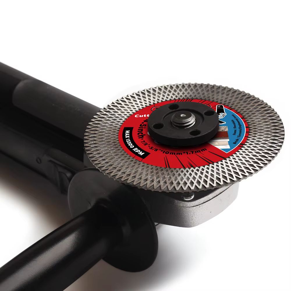 Coupe et meulage de disque de diamant de porcelaine turbo, lame de super carrelage, carreaux de porc