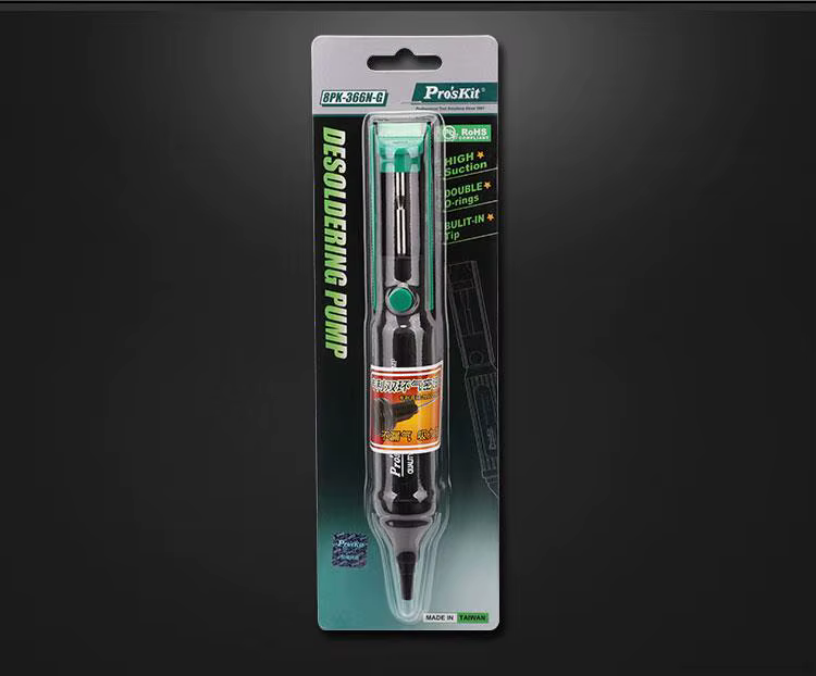 Original Pro'skit Proskit 8PK-366N-G ventouse pistolet à souder fer stylo outil à main pompe d'aspir