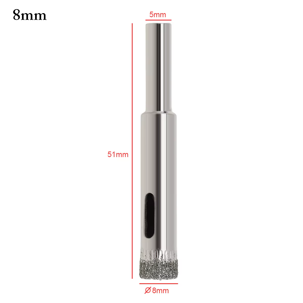 Scie cloche revêtue de diamant, perceuse à noyau, outils de kit de forets, ouvre-trou pour carrelage