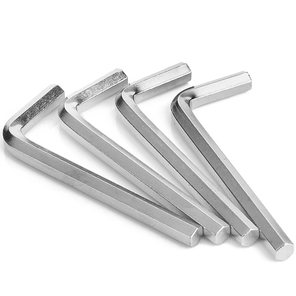 Clé hexagonale 1 pièces clé hexagonale en forme de L clé Allen 0.9mm 1.5mm 2mm 2.5mm 3mm 4mm 5mm 6mm