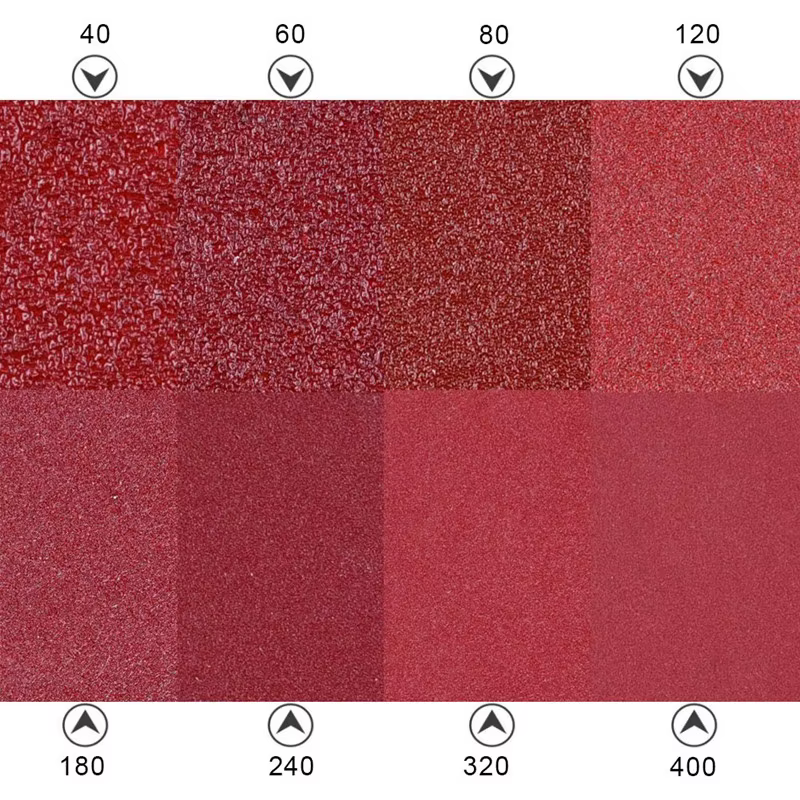 /05/2019 abrasifs en oxyde d'aluminium pour le ponçage du bois, feuilles abrasives, papier de verre 
