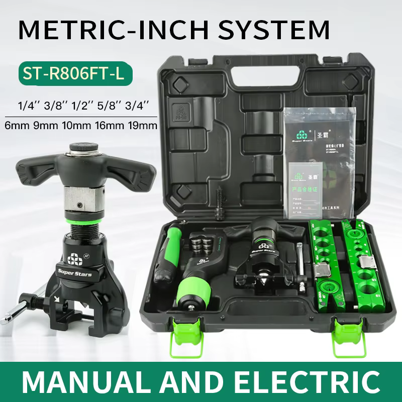 DSZH ST-R806FT 806A Cuivre Tuyau Expander Set Climatiseur MeaccelerReamer Flare Outil Tuyau Évasemen