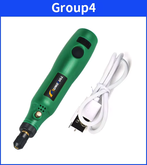 Mini outil rotatif perceuse sans fil, pour graveur Dremel sans fil perceuse électrique gravure sans