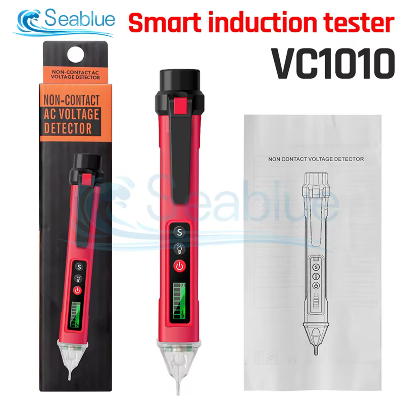 Détecteur de tension AC/DC VC1010, stylo numérique Intelligent sans contact, testeur AC, stylo teste
