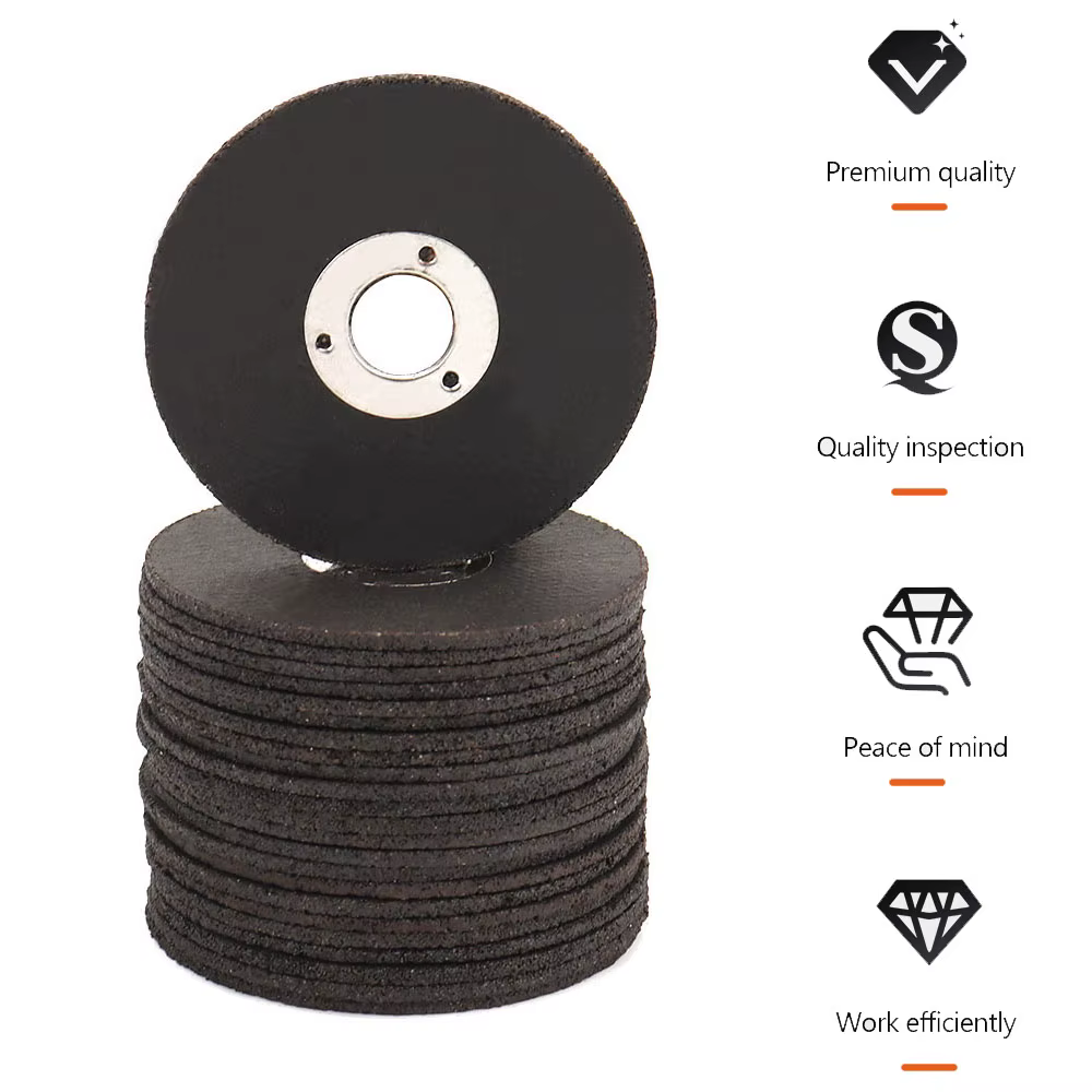 Disques de coupe métalliques de 50 mm (2 pouces), disques de ponçage, disques de meulage pour meuleu