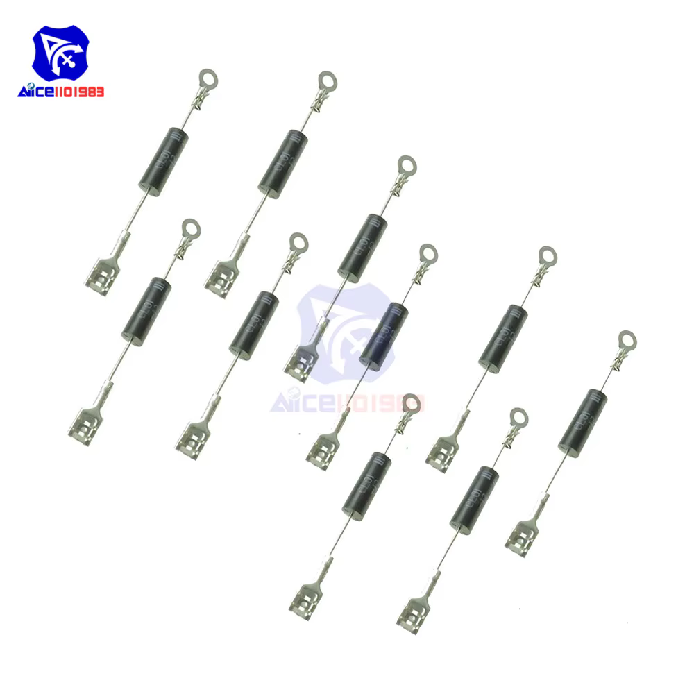 Diymore 10 PCS/Lot CL01-12 Rifitier Diode Haute Tension Micro-ondes Diode Remplacer HVM12 HVR-1X3 T3
