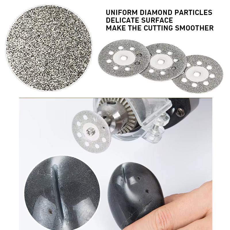 Disques de coupe pour accessoires Dremel, Mini perceuse, disque de meulage, têtes d'outils de gravur