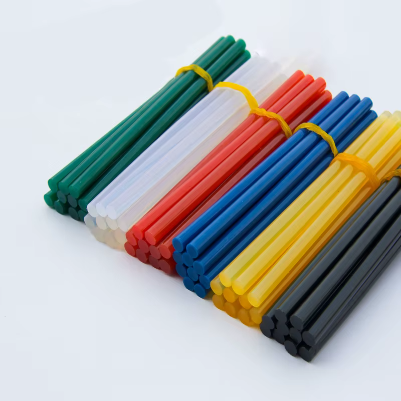 Bâton de colle de couleur 10 pièces 7/11x270mm (vert: 200mm) bâton de colle thermofusible 7mm/11mm d
