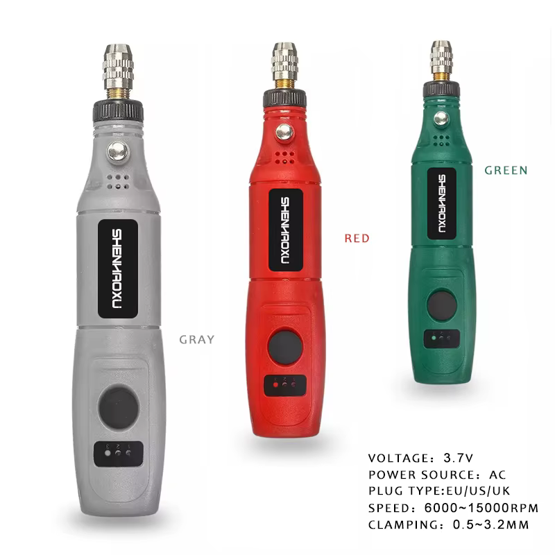 SHENHAOXU 100-240V Mini perceuse stylo de gravure Dremel-outils accessoires-ensemble meulage réglabl