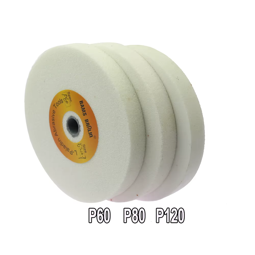 Roue Abrasive en céramique P46 P60 P80 P120, 1 pièce, 125x16x12.7mm