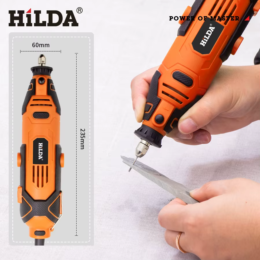 HILDA graveur perceuse électrique gravure Dremel outil rotatif Machine avec arbre Flexible nouveau S