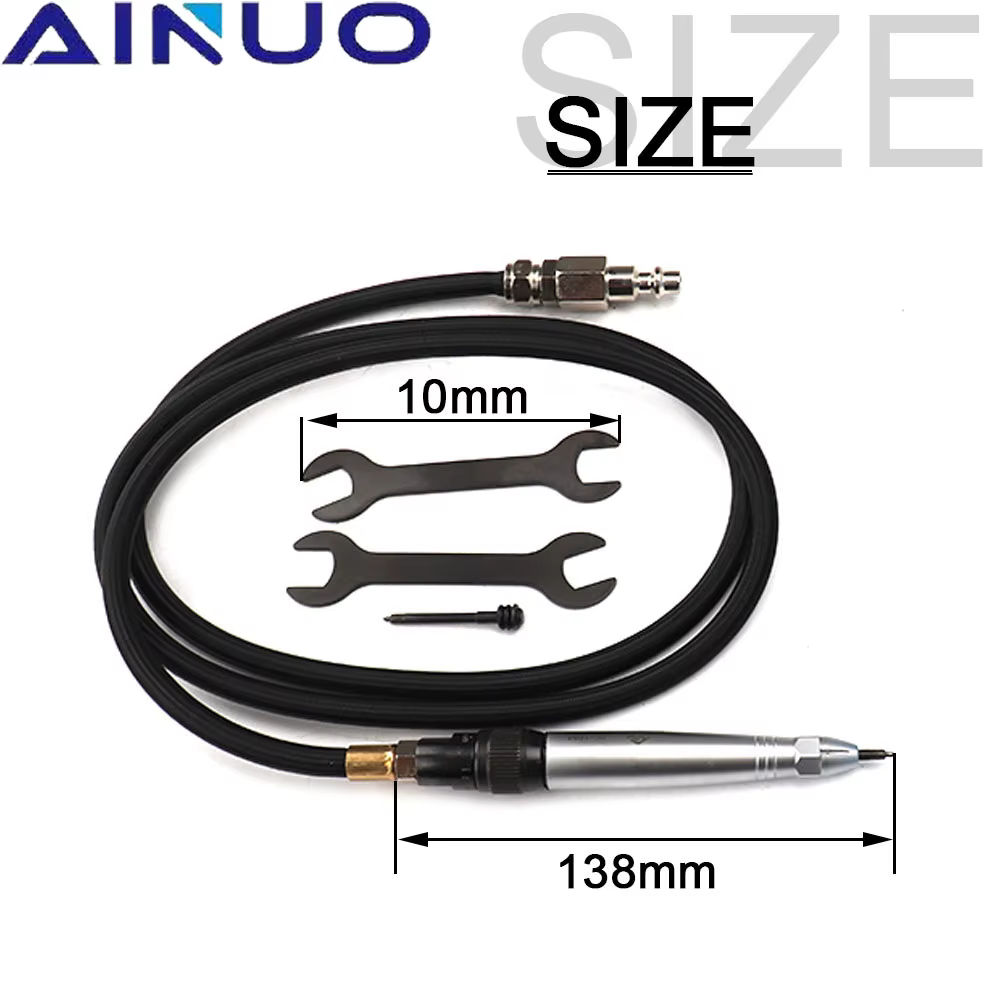 Micro broyeur à Air, Mini stylo de gravure pneumatique, outil de lettrage, polissage multifonctionne