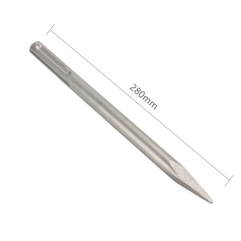 SDS MAX – jeu de ciseaux, marteau électrique de 280mm, foret à pointe de rainure, Gouge, ciseau plat