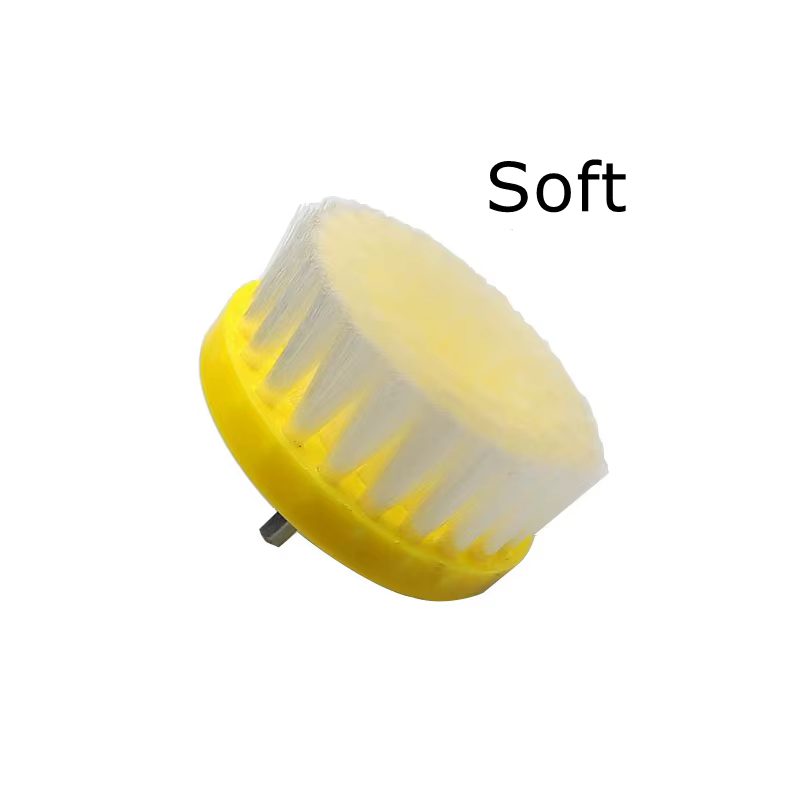 Dia. Brosse de nettoyage électrique pour perceuse 80mm, pour cuir, plastique, meubles en bois, intér