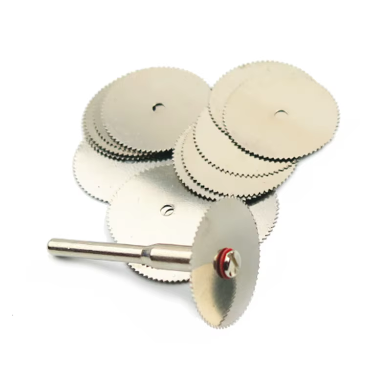Mini disque de scie circulaire dremel, lames abrasives hss, roue de coupe, outils de sculpture sur b