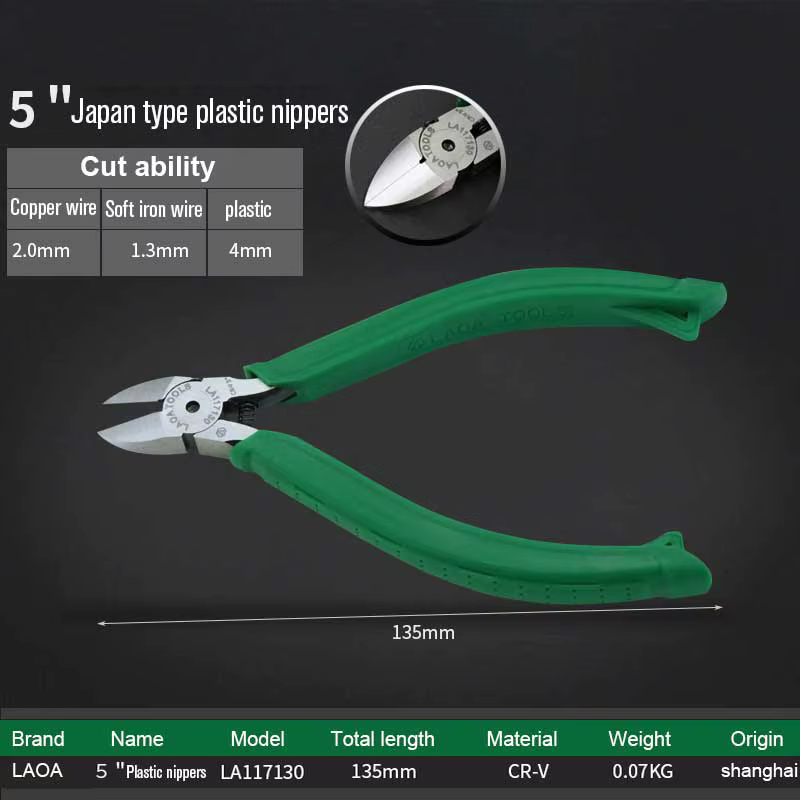 LAOA cr-v pinces en plastique pinces bijoux fil électrique coupe-câble coupe côté cisailles outil él