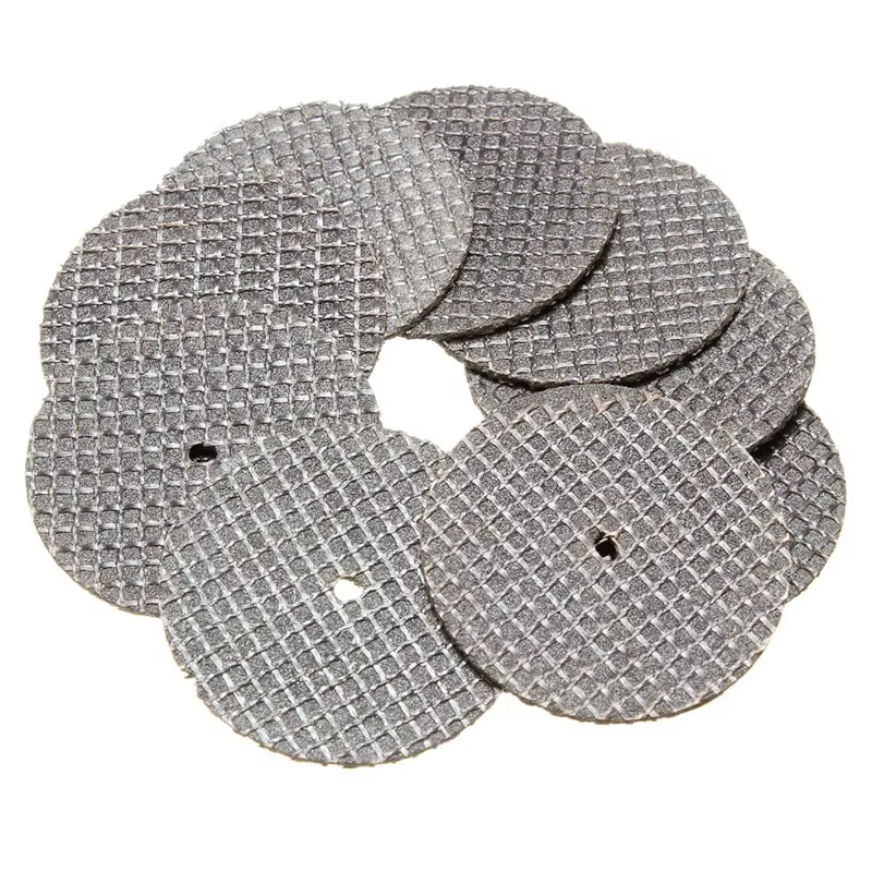 Disque de coupe en métal pour meuleuse Dremel, 26 pièces, lame de scie circulaire rotative, disque d