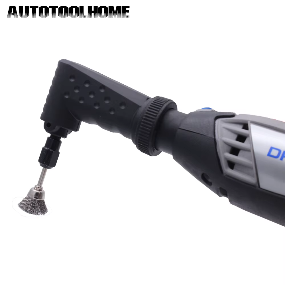 Fixation de convertisseur à Angle droit pour accessoires d'outils Dremel, outils rotatifs adaptés au