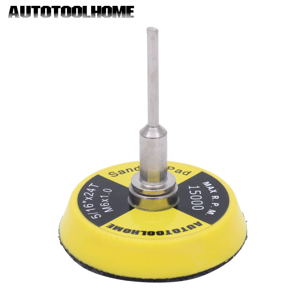 Disque de ponceuse de 2 pouces, 50mm, tampon de polissage, plaque de support, tige de 3mm pour meule