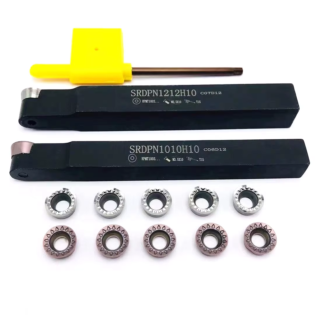 SRDPN SRDPN1010H10 SRDPN1212H10 SRDPN1616H10 barre d'alésage CNC porte-outil externe RPGT10T3 AK RPM