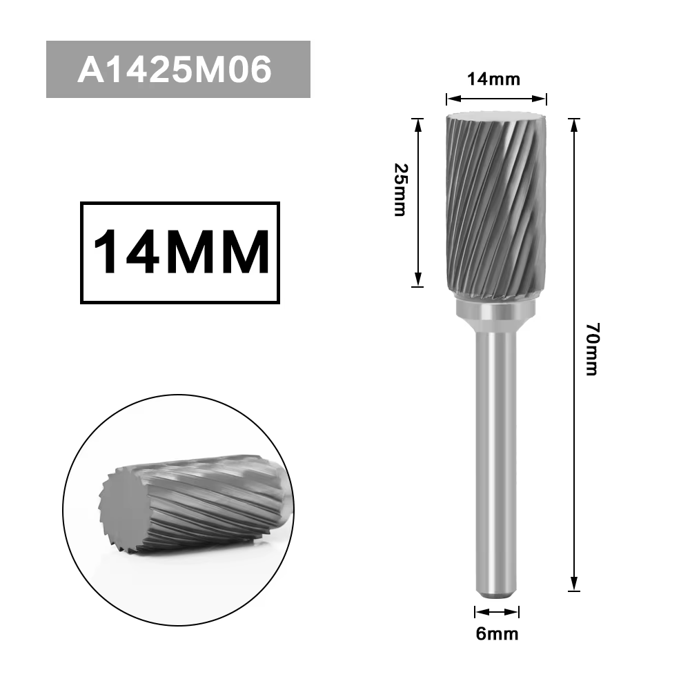 Fraise en carbure de tungstène pour dessin métallique, outil rotatif, bavure, gravure CNC, outils ab