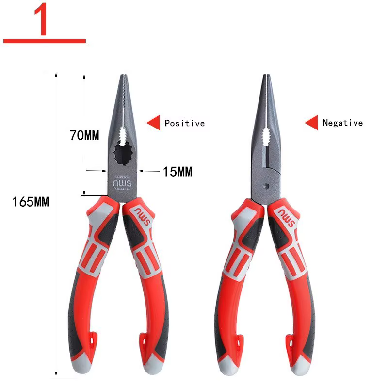 Coupe-fil multifonctionnel 6 ''/7''/8 ", pince d'électricien allemand, tête de serrage épaisse, outi
