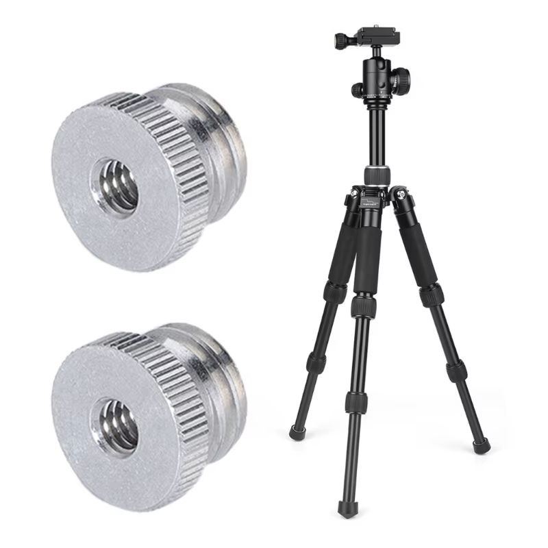Adaptateur 5/8 "à 1/4", Compatible avec niveau Laser à filetage 1/4 et télémètre 5/8 ", trépied, sup