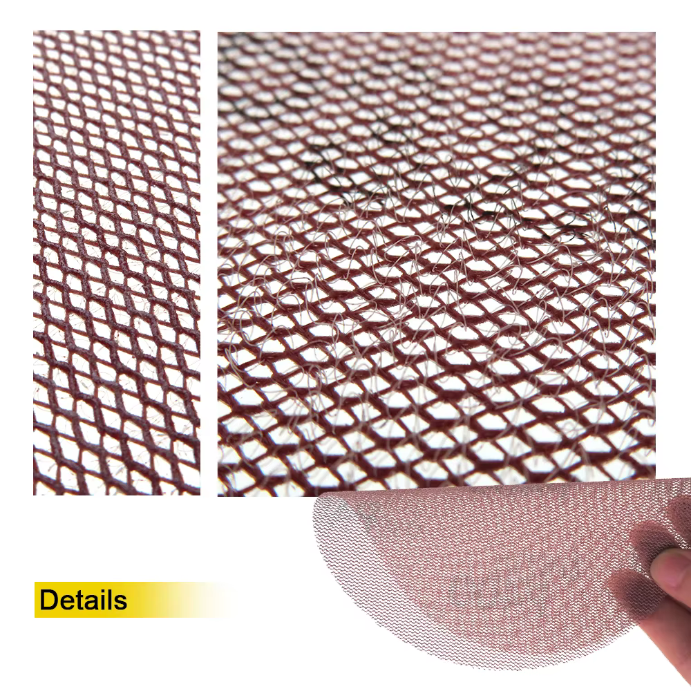Disques de ponçage en filet Anti-poussière, grain 80 – 600, 6 pouces, grain 150mm, crochet et boucle