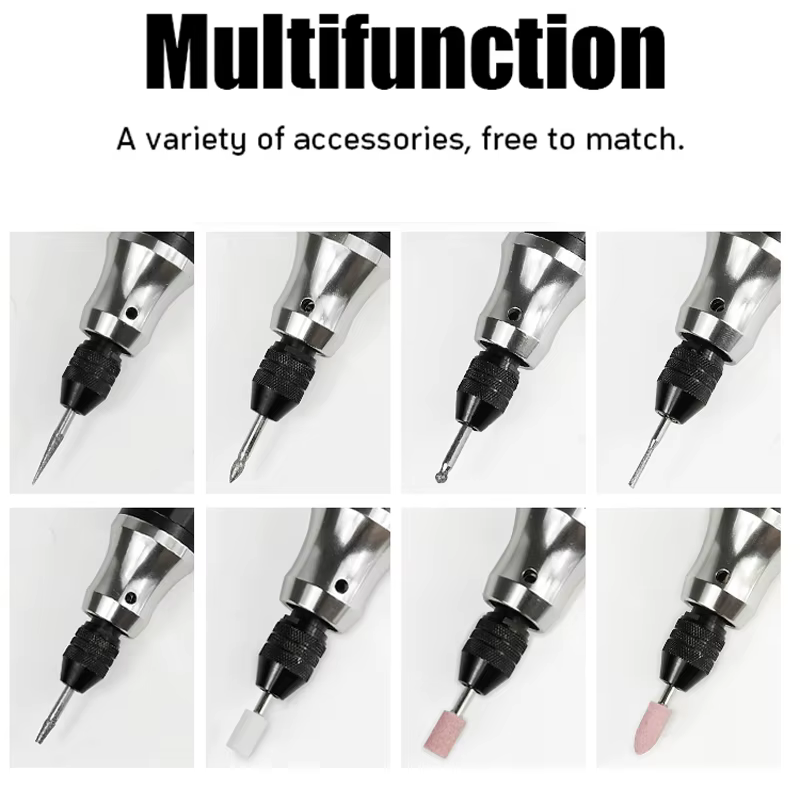 Mini perceuse sans fil, outils électriques de gravure, Machine à polir, outils de perceuse électriqu