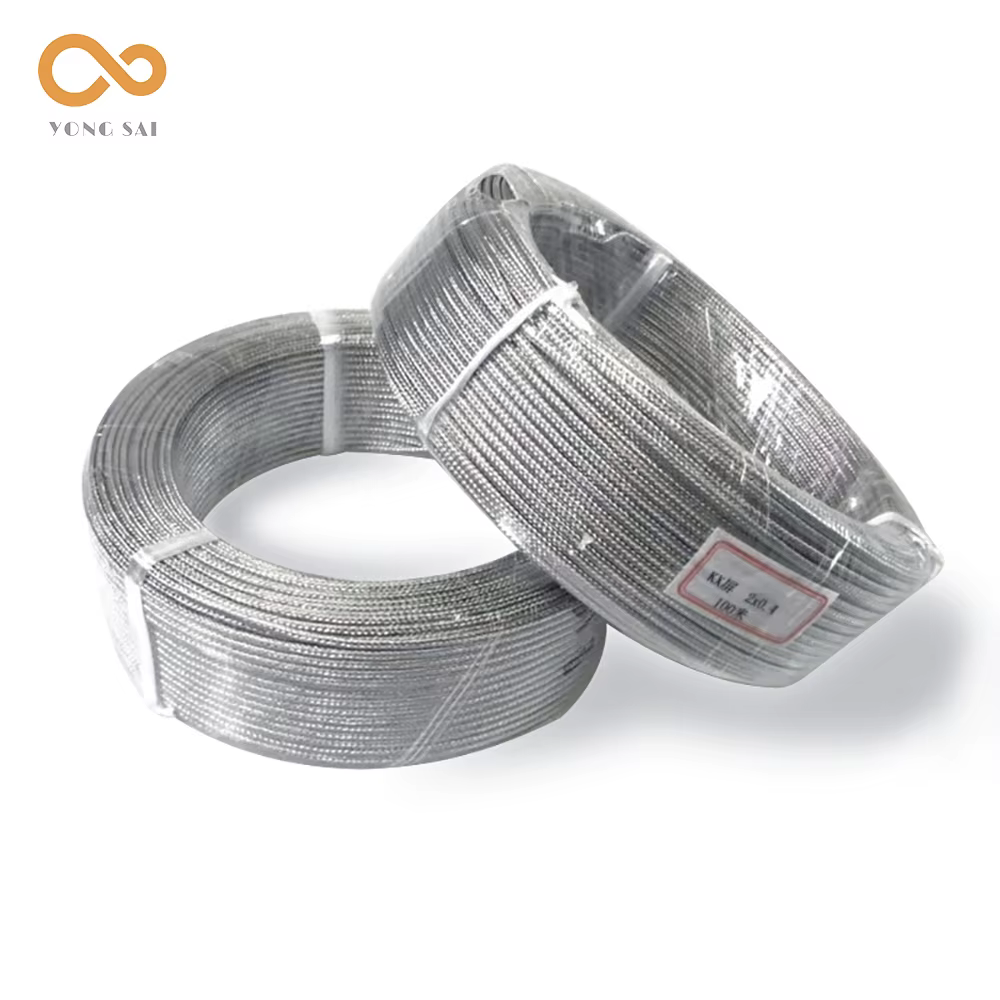 10M 20M 50m 100m K J PT100 Type 0-800 degrés 600 ℃ Fil blindé de compensation de ligne de mesure d