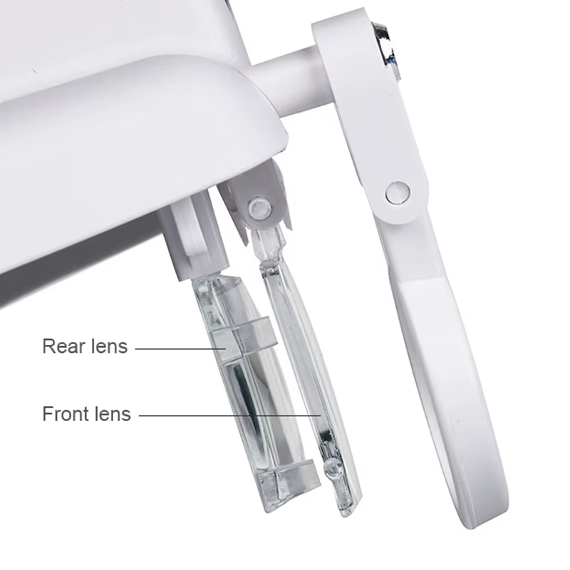 Loupe à bandeau LED, Loupes mains libres pour bijoux, montre, réparation électronique, Loupe à lenti