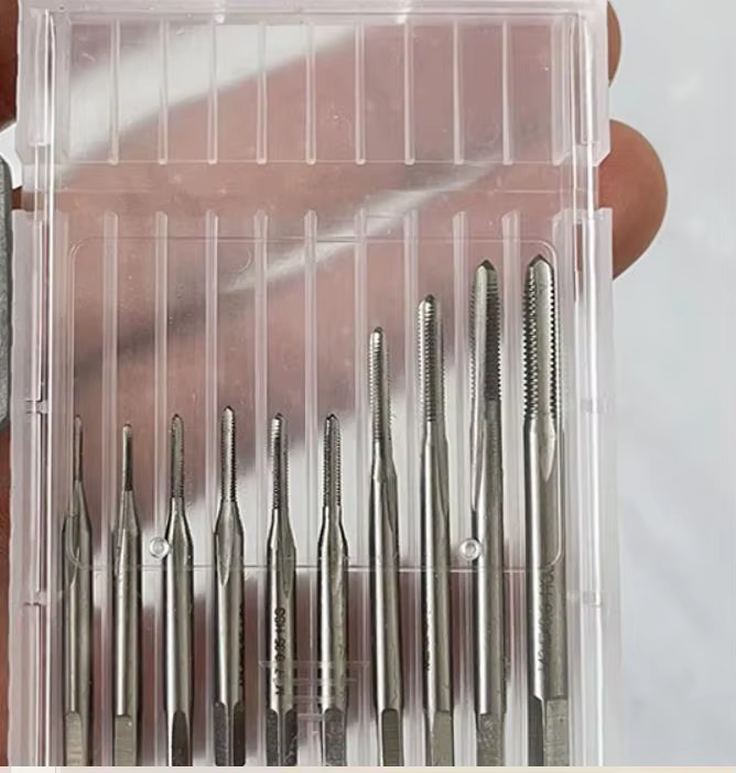 Micro Machine tarauds à vis M1-M3.5, 10 pièces, Mini horloges et montres, équipement combiné de tara