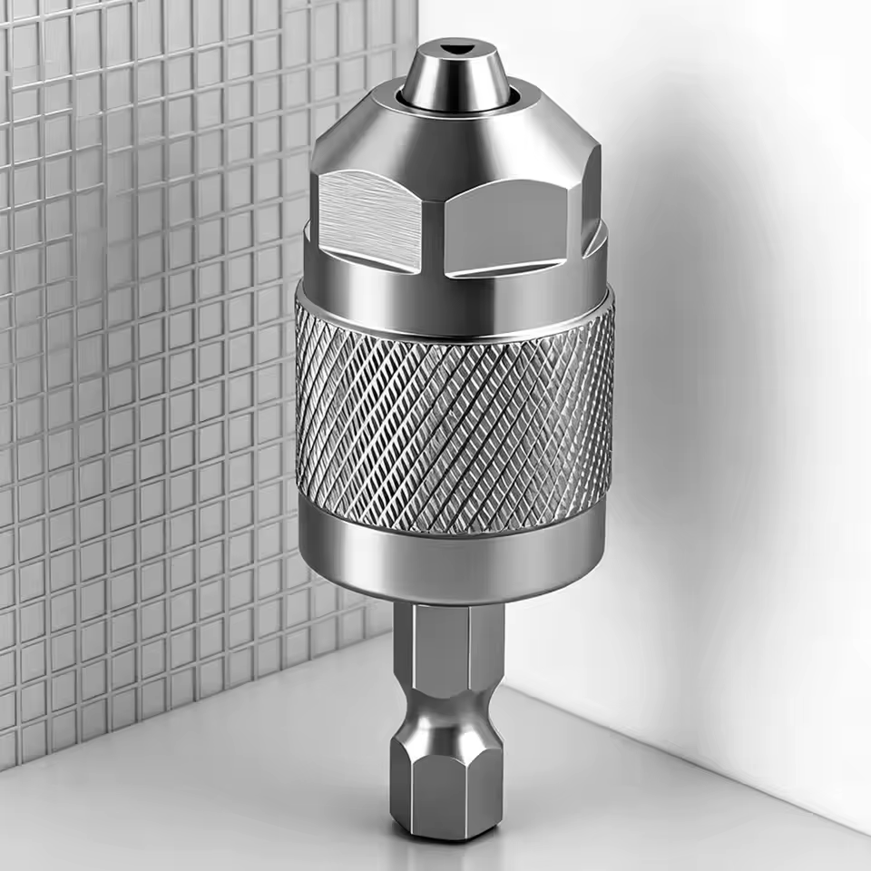 Adaptateur de mandrin de perçage, mandrin de perceuse pneumatique à changement rapide, mandrin à tig