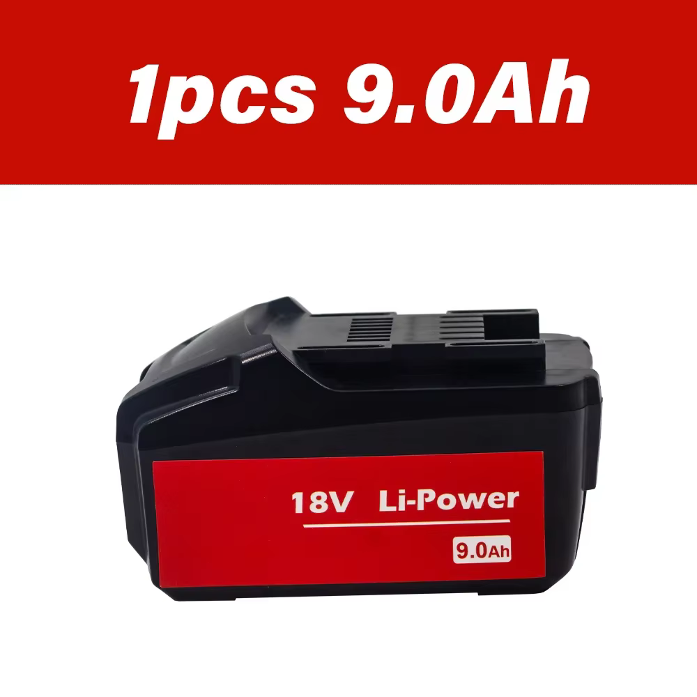 Batterie pour outil électrique sans fil Metabo, 18V, 9,0 Ah, perceuse, pilotes pour Metabo, ensemble