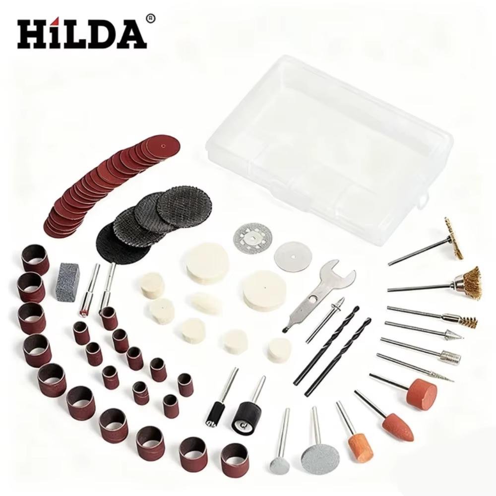 HILDA accessoires d'outils rotatifs pour une coupe facile, le meulage, le ponçage, la sculpture et l