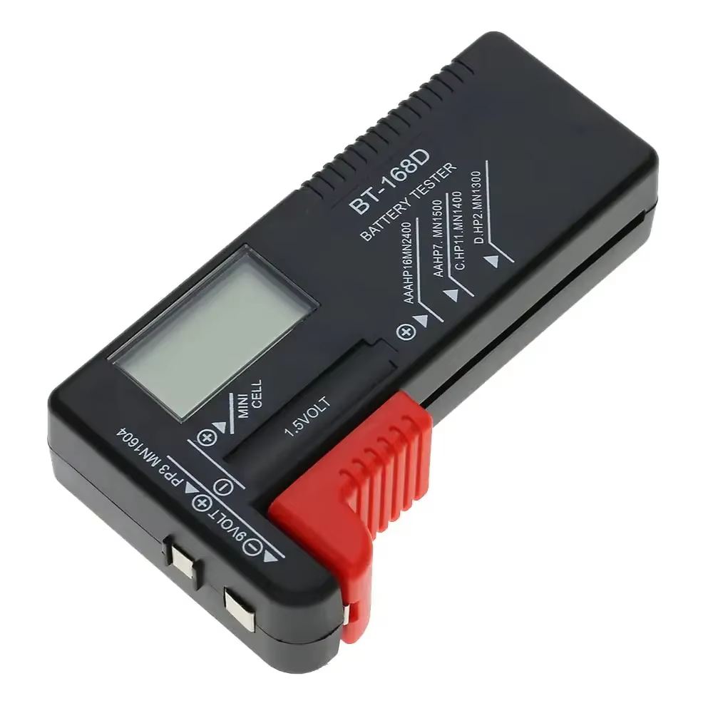 BT-168D testeur de batterie universel numérique LCD testeur AA AAA CD 9V 1.5V bouton cellule tension