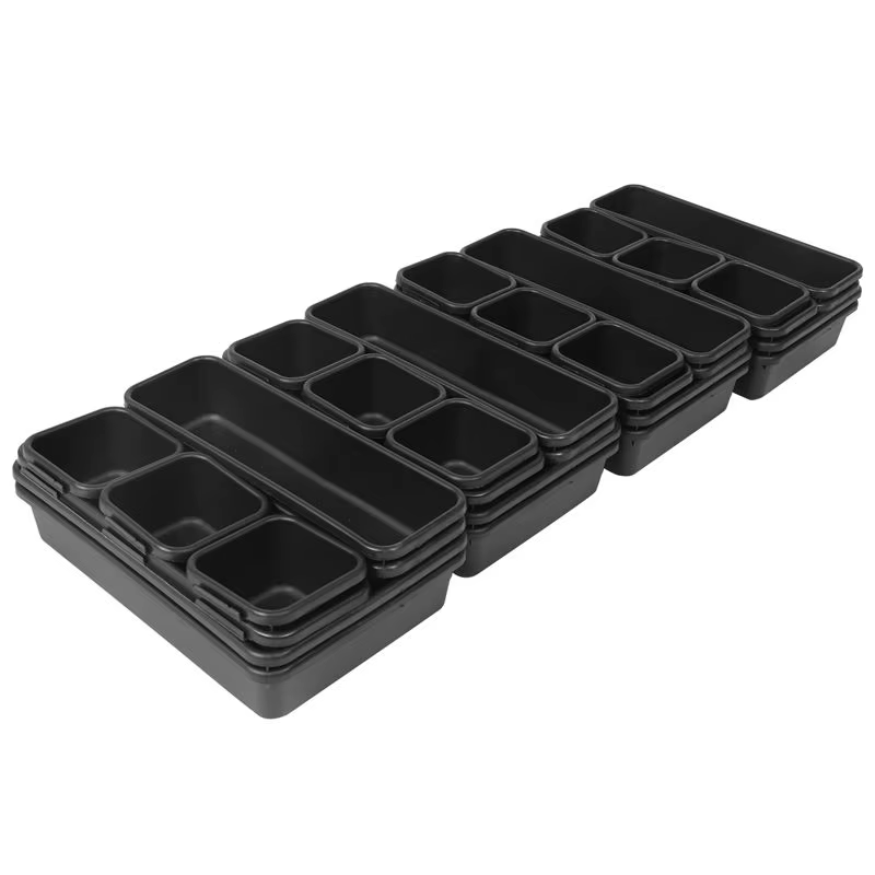 A98E-Organisateur de boîte à outils et plateau de rangement, ensemble de séparateurs pour boîte à ou