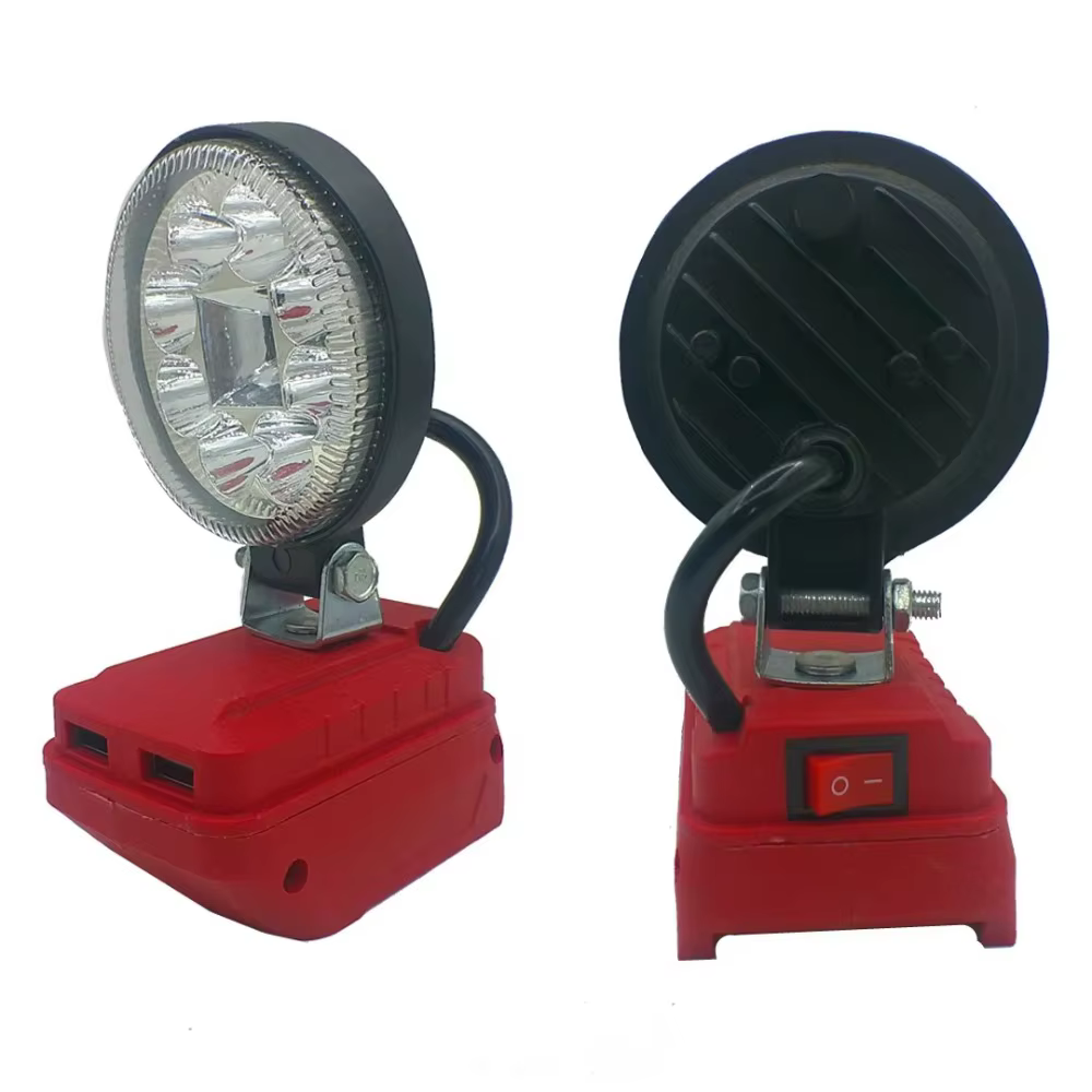 Pièces d'outils électriques lampe de travail LED lampes de travail portables réglables universelles 