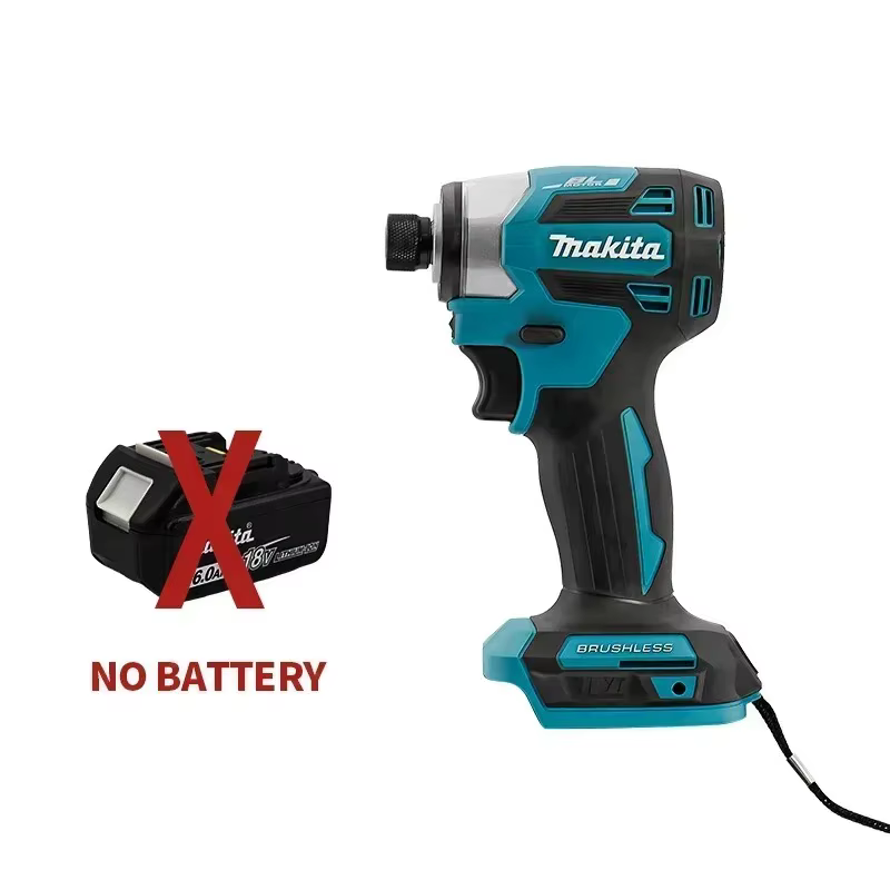 Makita DTD173 bleu 18V Perceuse à percussion sans balais au lithium-ion, outil multifonctionnel, out
