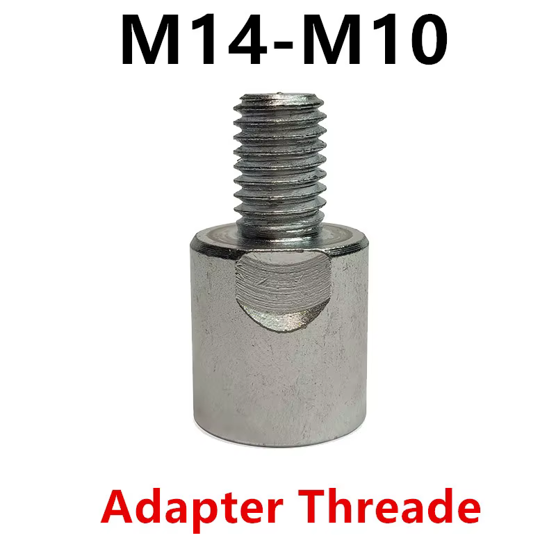 Meuleuse d'angle m14 à m10, adaptateur de convertisseur de filetage, connecteur d'interface, vis, bi
