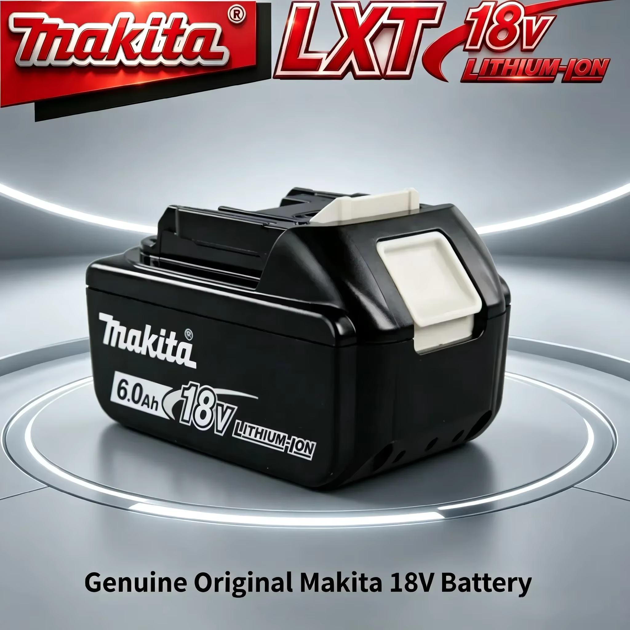 Makita DGA404 18V Meuleuse d'angle sans fil LXT 125mm, compatible avec batterie 6,0Ah, pour la décou