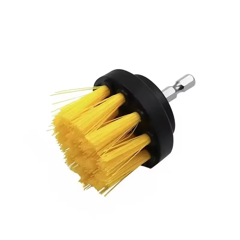 Brosse de forage électrique de 2 pouces, brosse à récurer pour le nettoyage de la salle de bains, br