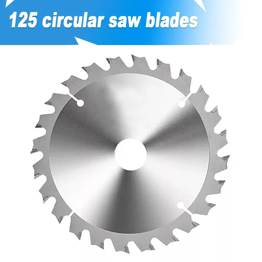 Lame de Scie Circulaire pour Ministres le Bois et le Plastique, Disque de 5 Pouces, 125/150mm, 1 Piè