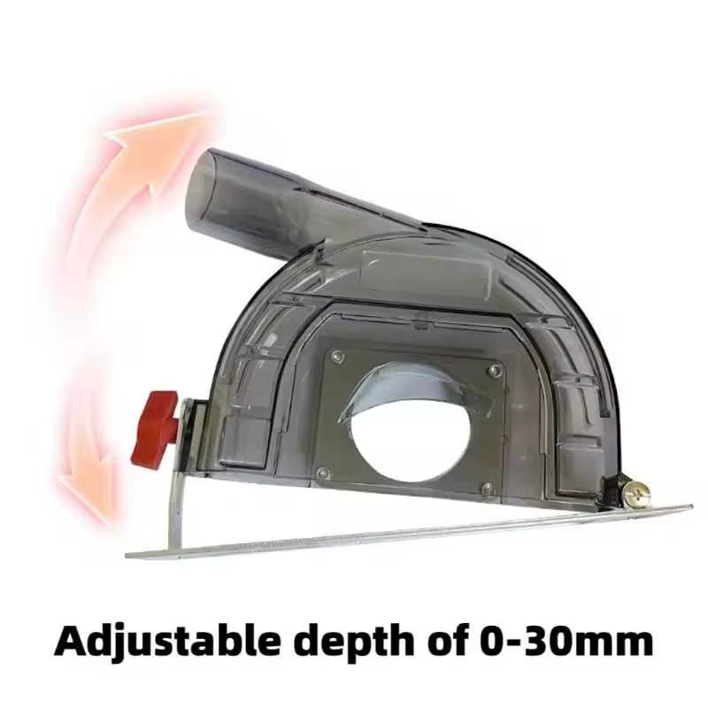 Cache-poussière modifié pour meuleuse et machine de découpe, compatible avec les modèles 100 et 125,